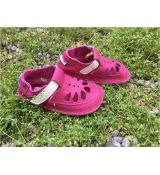 Baby bare shoes IO - summer perforation Waterlily