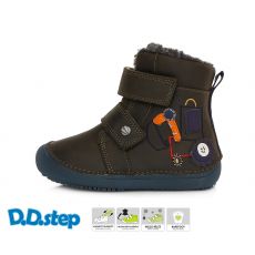 D.D.step - 063 zimné topánky khaki 321