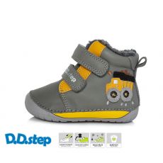 D.D.step - 070 zimné topánky dark grey 337