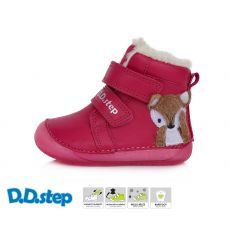D.D.step - 070 zimné topánky dark pink 353