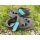 Baby bare shoes IO - summer perforation Blue Beetle