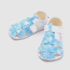 Baby bare shoes - IO sandals Snowflakes