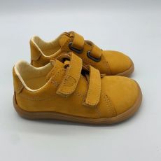 Baby bare shoes - Febo spring mustard nubuk