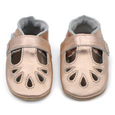 Dotty fish - capačky Rose Gold T-Bar
