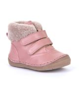 Froddo - FLEXI Ankle Boots Pink s lemom - kožušinka
