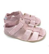 Baby bare shoes - IO sandals Sparkle Pink