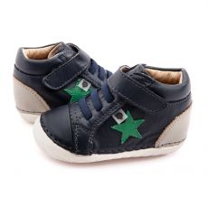 Old soles - topánky Glamster Pave Navy/Gris/Green