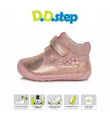 D.D.step - 070 topánky pink 520C