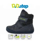 D.D.step - 073 zimné topánky royal blue 688A