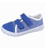 Jonap - plátenky B15 airy 2velcro modrá riflová