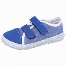 Jonap - plátenky B15 airy 2velcro modrá riflová
