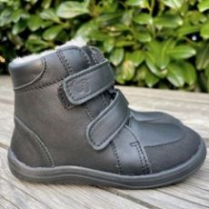 Baby bare shoes - Febo winter black/asfaltico