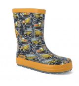 Koel4kids - gumáky tractor yellow