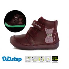 D.D.step - 063 prechodné topánky raspberry 35