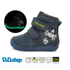 D.D.step - 070 zimné topánky royal blue 111