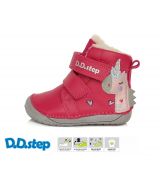 D.D.step - 070 zimné topánky red 328A