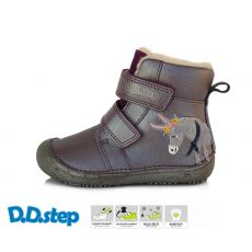 D.D.step - 063 zimné topánky mauve 511A
