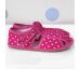 Baby bare shoes - Slippers pink dot