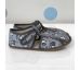 Baby bare shoes - Slippers grey cat