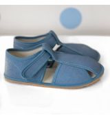 Baby bare shoes - Slippers denim