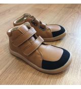 Baby bare shoes - Febo fall brown ASF