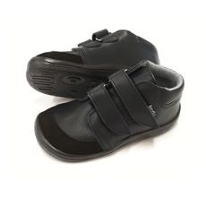 Beda - prechodné topánky Just Black OP s membránou