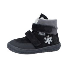 Jonap - zimné topánky Jerry čierna vločka