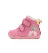 D.D.step - 070 zimné topánky pink 52624B