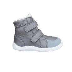 Baby bare shoes - Febo winter grey/asfaltico