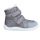 Baby bare shoes - Febo winter grey/asfaltico